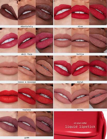 R.E.M. BEAUTY - ON YOUR COLLAR LIQUID LIPSTICK