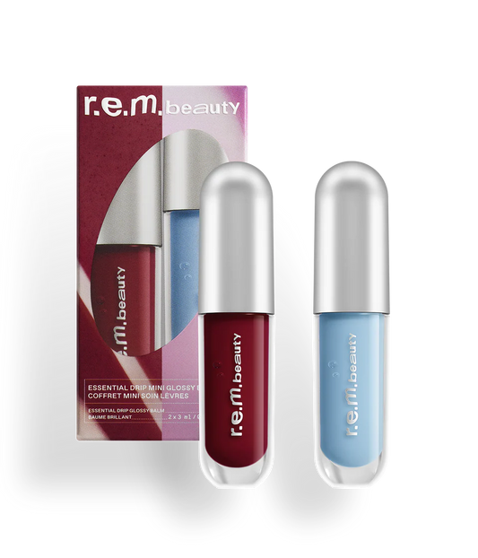 R.E.M. BEAUTY - ESSENTIAL DRIP MINI GLOSSY BALM DÚO