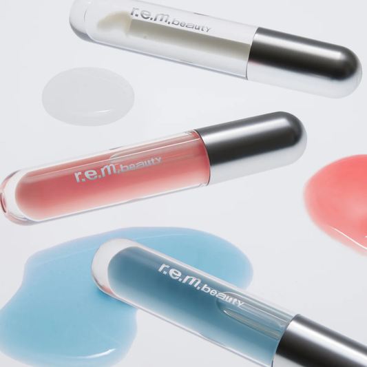 R.E.M. BEAUTY - ESSENTIAL DRIP MINI GLOSSY BALM DÚO
