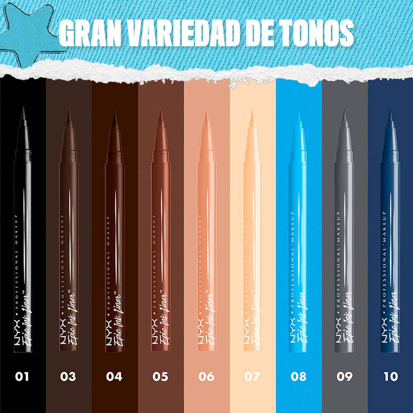 NYX - DELINEADOR EPIC INK LINER