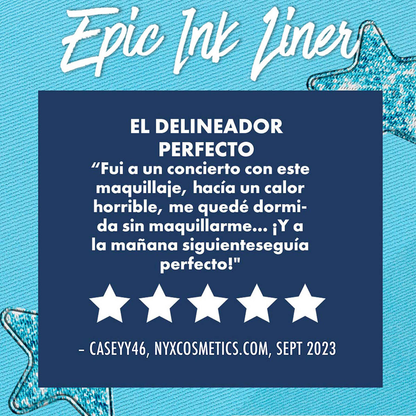 NYX - DELINEADOR EPIC INK LINER