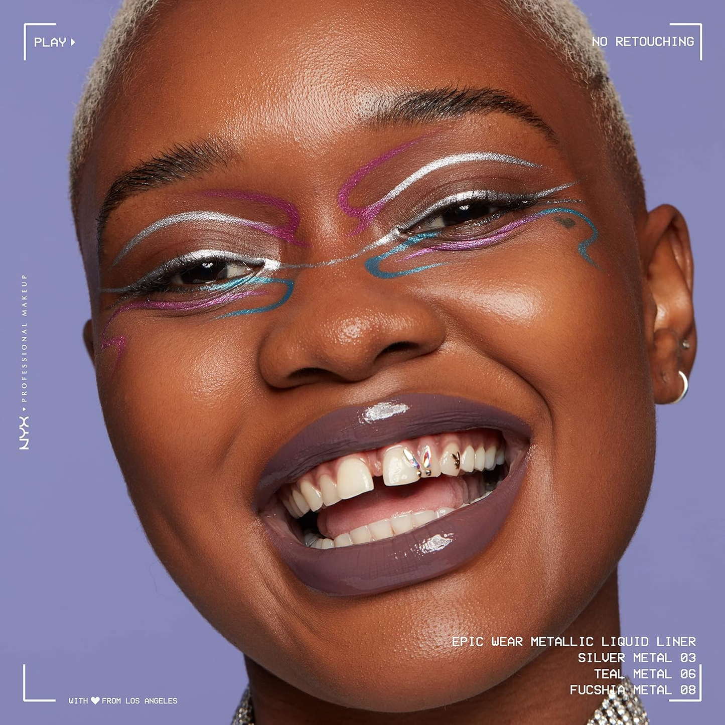 NYX - DELINEADOR METALICO EPIC WEAR METALLIC LIQUID LINER