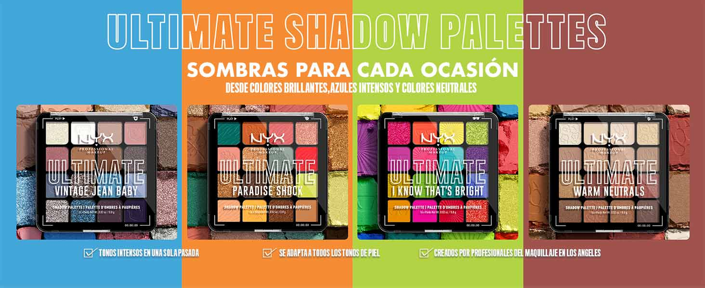 NYX - ULTIMATE SHADOW COLOR PALETTE