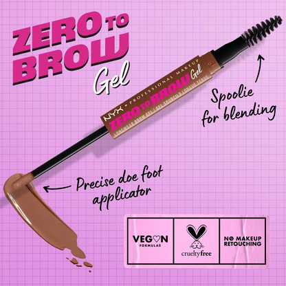 NYX - ZERO TO BROW GEL