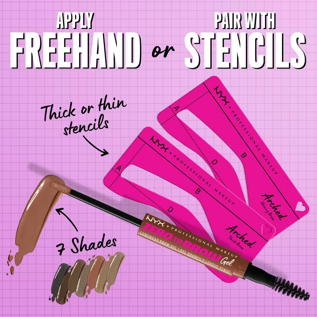 NYX - ZERO TO BROW GEL