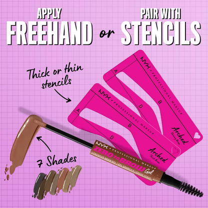 NYX - ZERO TO BROW GEL