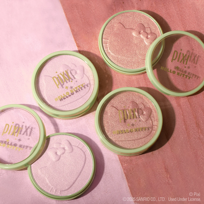 PIXI - PIXI + HELLO KITTY HELLO GLOW-Y BLUSH/HIGHLIGHTER POWDER