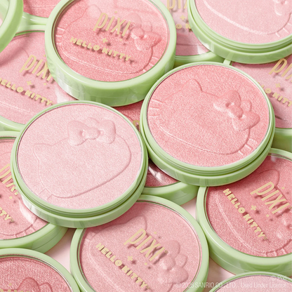 PIXI - PIXI + HELLO KITTY HELLO GLOW-Y BLUSH/HIGHLIGHTER POWDER