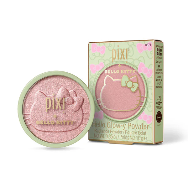 PIXI - PIXI + HELLO KITTY HELLO GLOW-Y BLUSH/HIGHLIGHTER POWDER