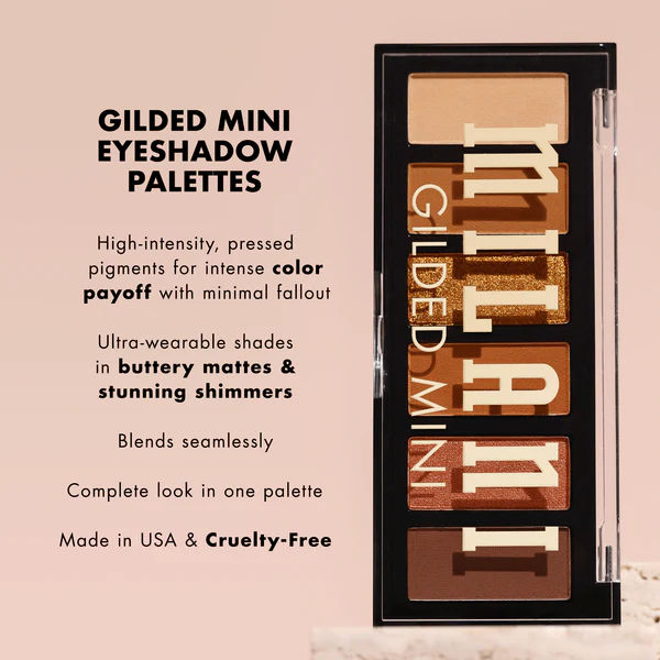 MILANI - GILDED MINI EYESHADOW PALETTE