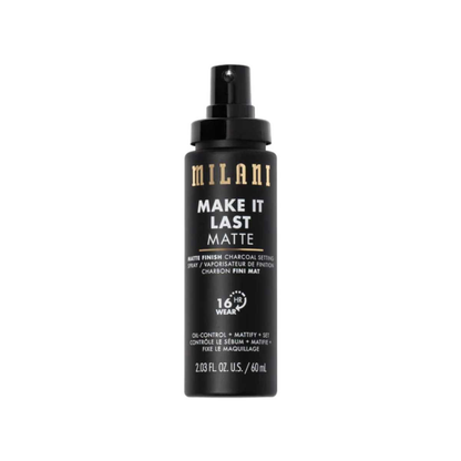MILANI - MAKE IT LAST MATTE - MATTE FINISH CHARCOAL SETTING SPRAY