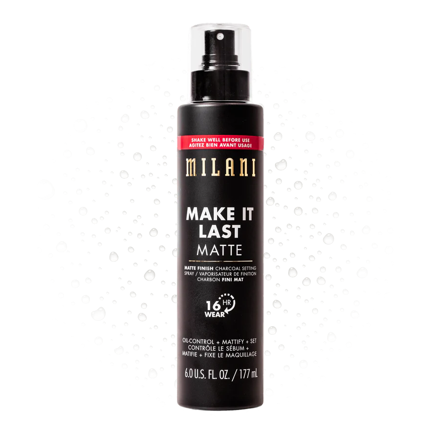 MILANI - MAKE IT LAST MATTE - MATTE FINISH CHARCOAL SETTING SPRAY