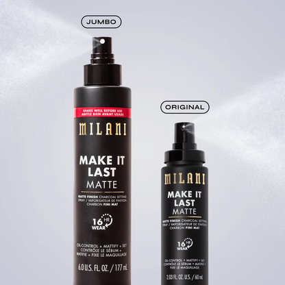 MILANI - MAKE IT LAST MATTE - MATTE FINISH CHARCOAL SETTING SPRAY