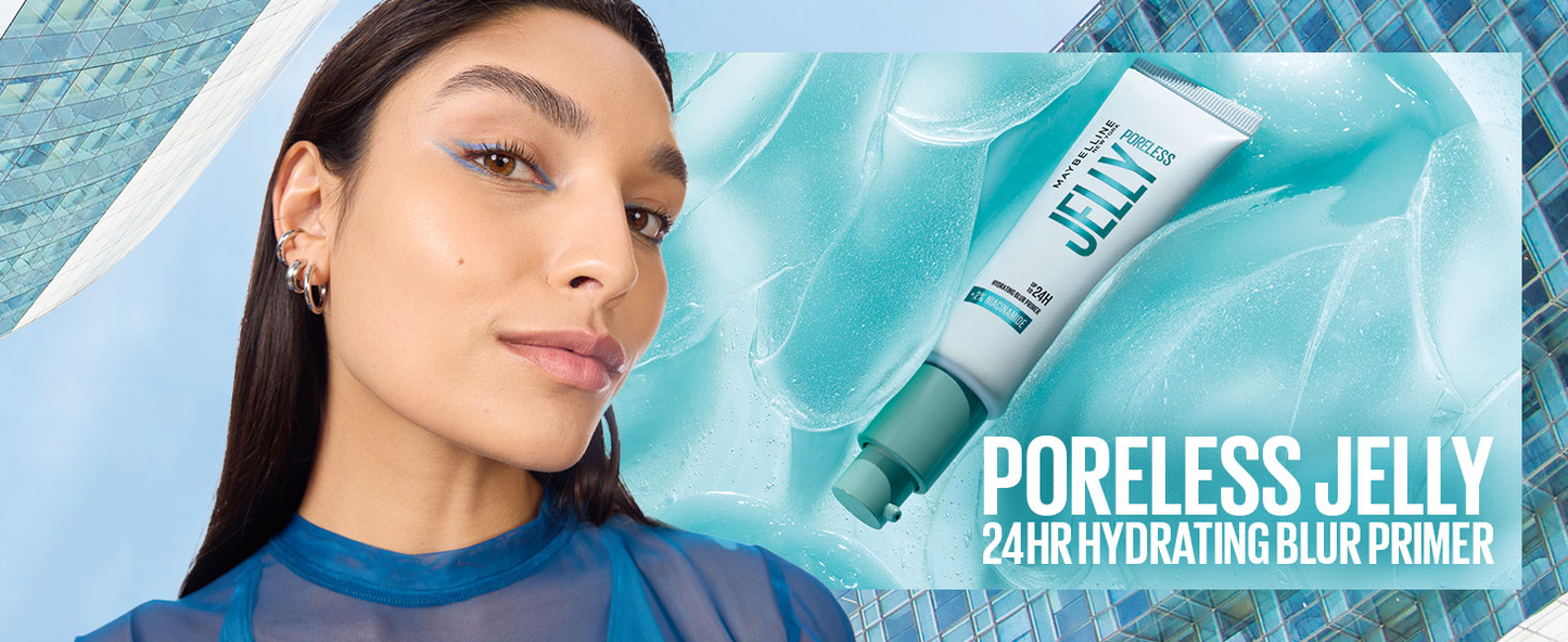 MAYBELLINE - PORELESS JELLY UP TO 24HR HYDRATING BLUR PRIMER
