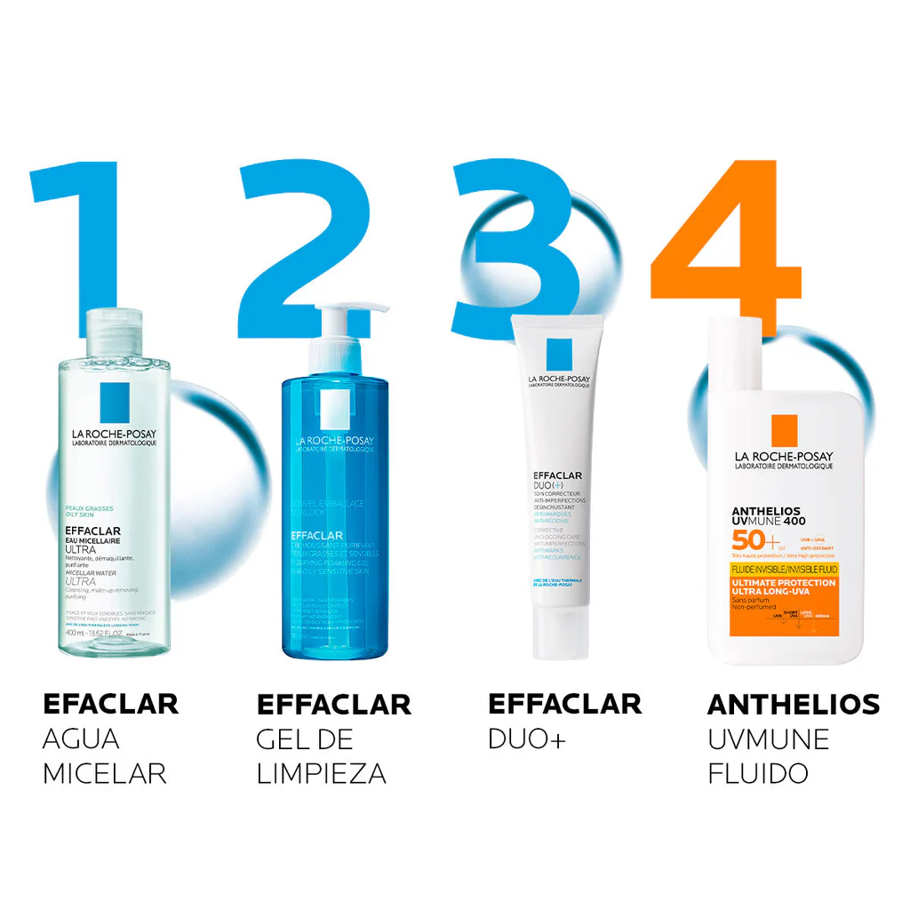 LA ROCHE-POSAY - EFFACLAR AGUA MICELAR