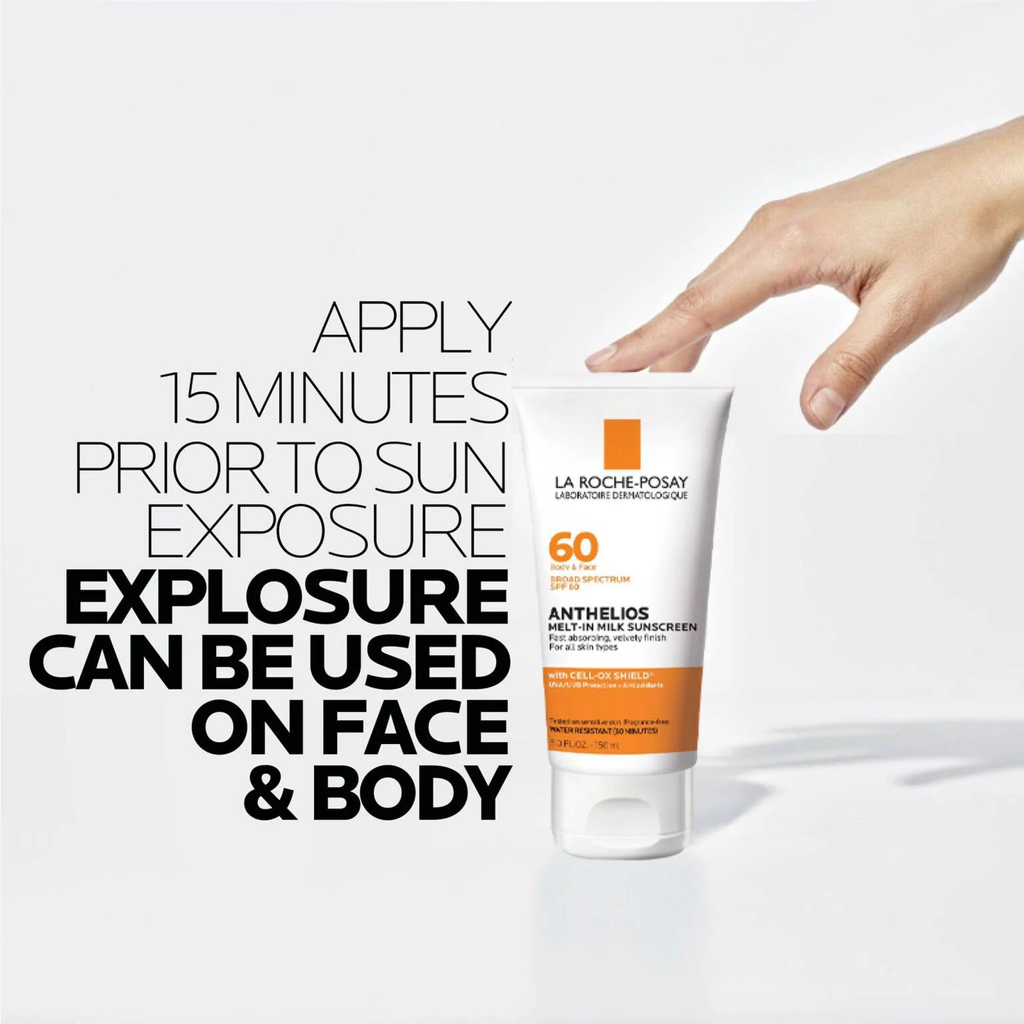 LA ROCHE-POSAY - ANTHELIOS MELT IN MILK SUNSCREEN 60SPF BODY & FACE