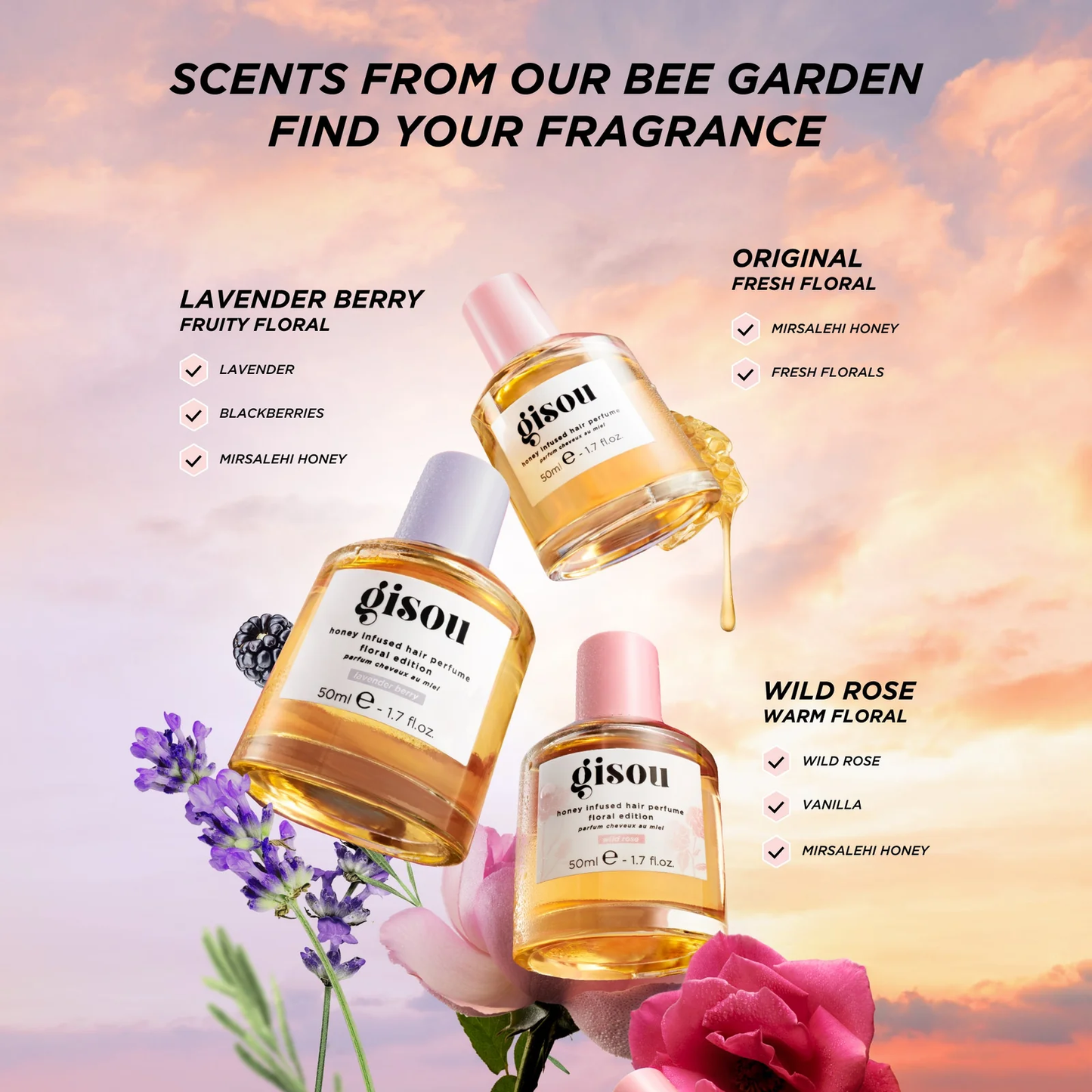 GISOU - HONEY INFUSED HAIR PERFUME