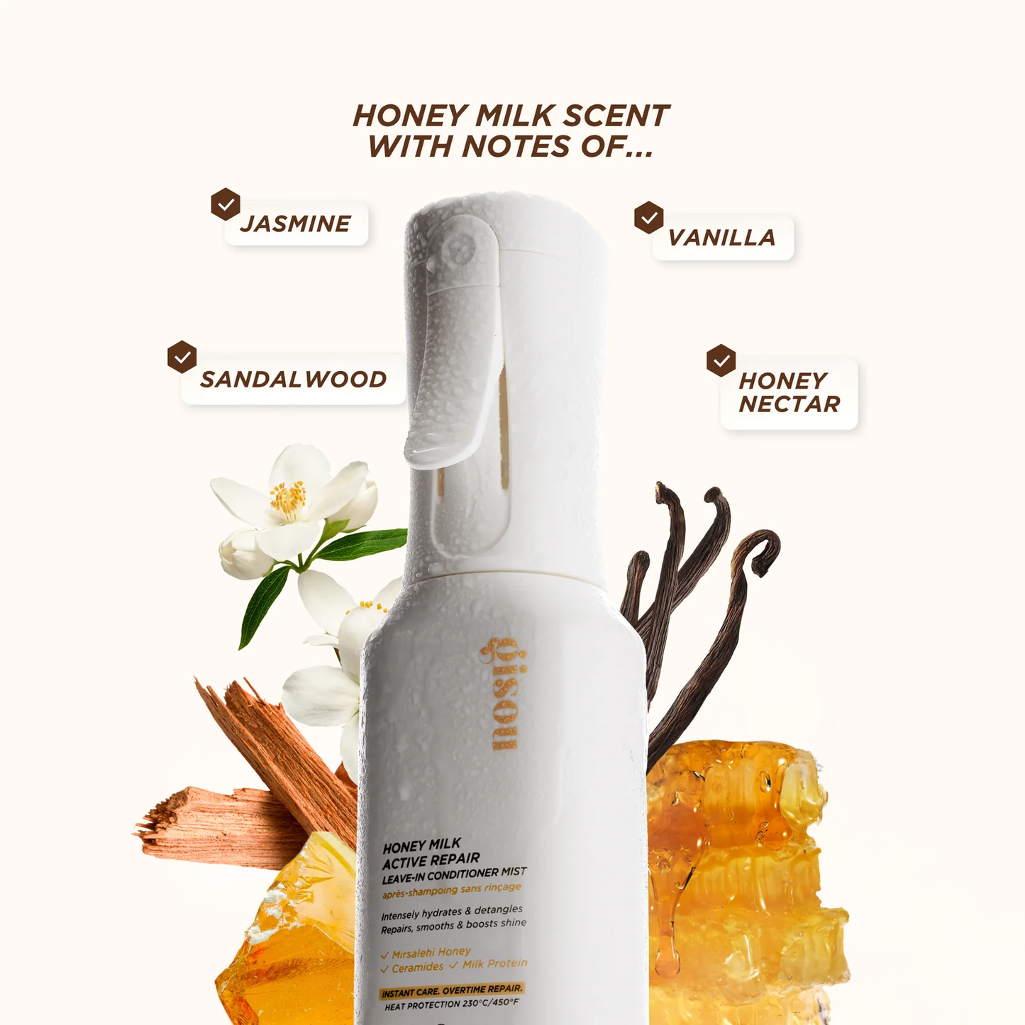 GISOU - HONEY MILK ACTIVE REPAIR LEAVE-IN CONDITIONER MIST